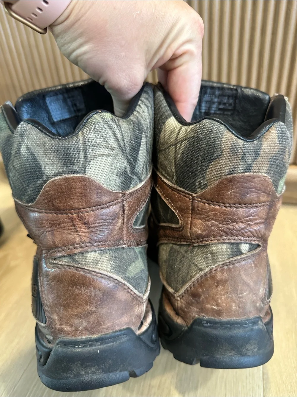 Danner Men's 6 inches Brown & Green Hunting Boots  size 11.5